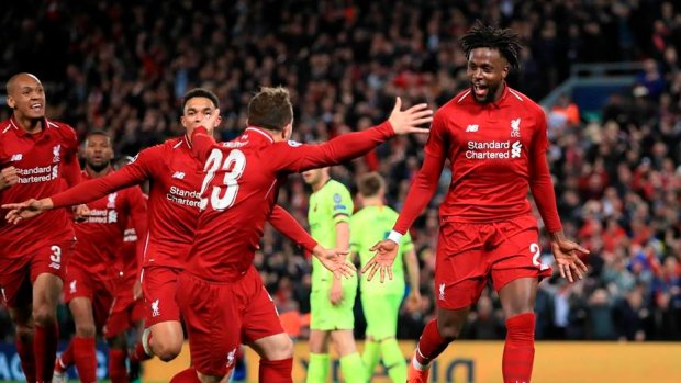 Sportstify's tweet photo. ¡El @LFC obró el milagro en #Anfield ante el @FCBarcelona! 

Esa es la excusa perfecta para escuchar el #podcast de esta semana de @DonBisca y @Jaimefmacias en #Sportstify.

¡#FutbolInfinito en una semana importantísima! 

https://t.co/JFO0murbK5 https://t.co/SYqu4uXdz3