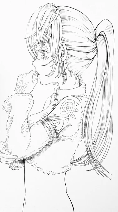 ラクガキペン画 