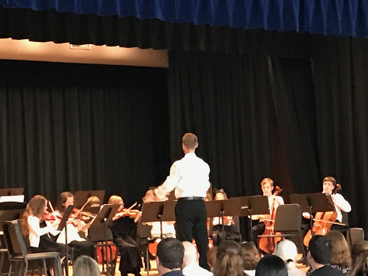 Our beginning and advanced band and strings students gave an outstanding concert tonight! Great job! #ollsraleigh #catholicschool