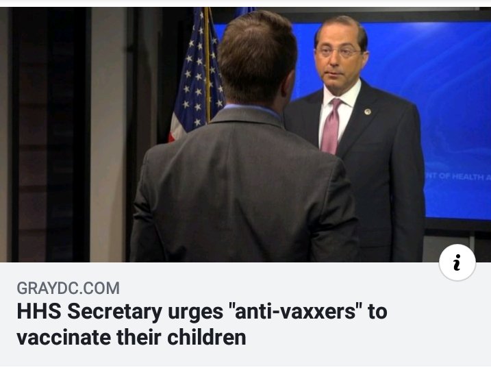 MARS0411's tweet image. .@realDonaldTrump @Liberty75408250 So is this the filth you embedded into your administration? A bully who calls moms of #vaxinjured &amp;amp; #vaxmurdered kids "antivaxxers"? Is there no end to insults &amp;amp; assaults on our families while @SecAzar &amp;amp; Fuhrer Warren Wilhelm live a fairy tale?