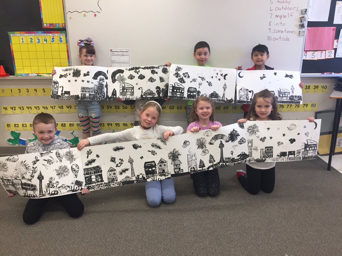 Grade4Loftus's tweet photo. Amazing job today creating some beautiful artwork.  Final products look fabulous! https://t.co/17qEFTtbbk
