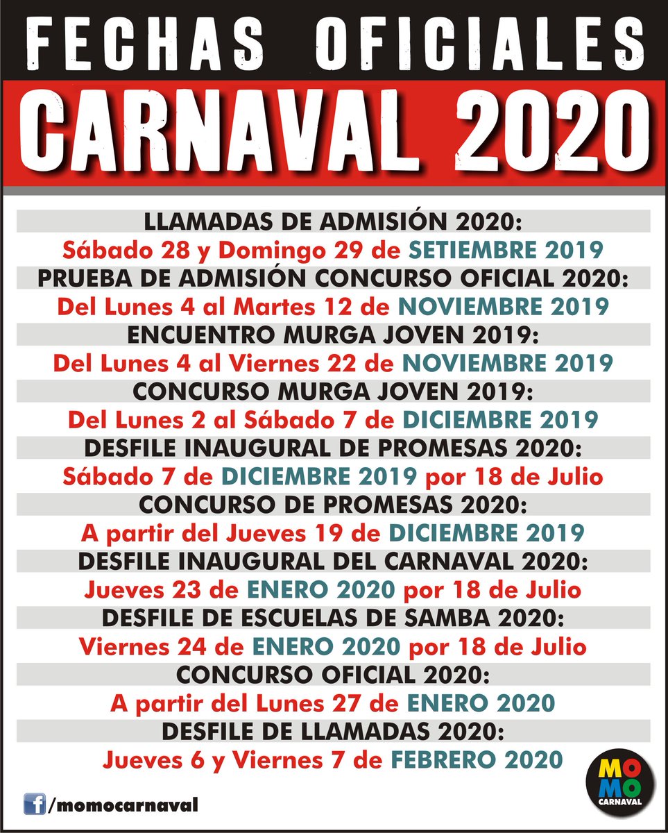 Cundo Empieza El Carnaval 2020  Fechas Y Todos Los Detalles