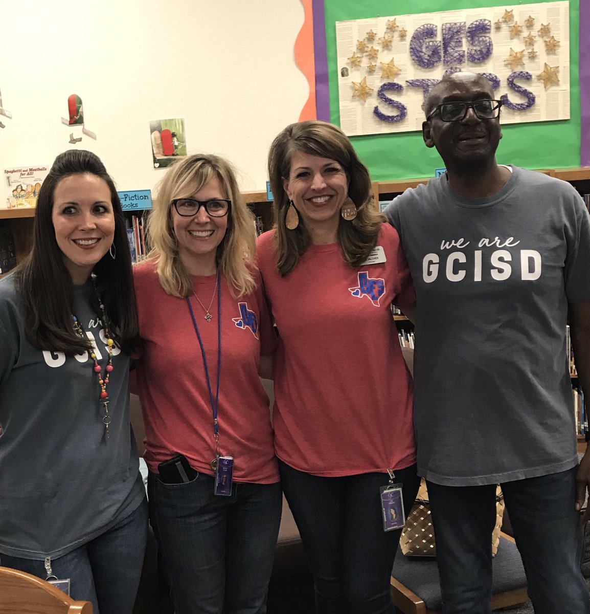 Wonderful afternoon celebrating two of the best today! Congrats <a href="/GESFinch/">Natalie Finch</a> &amp; <a href="/GesRevels/">GESRevels</a> for your dedication to our students &amp; school #GESShineOn