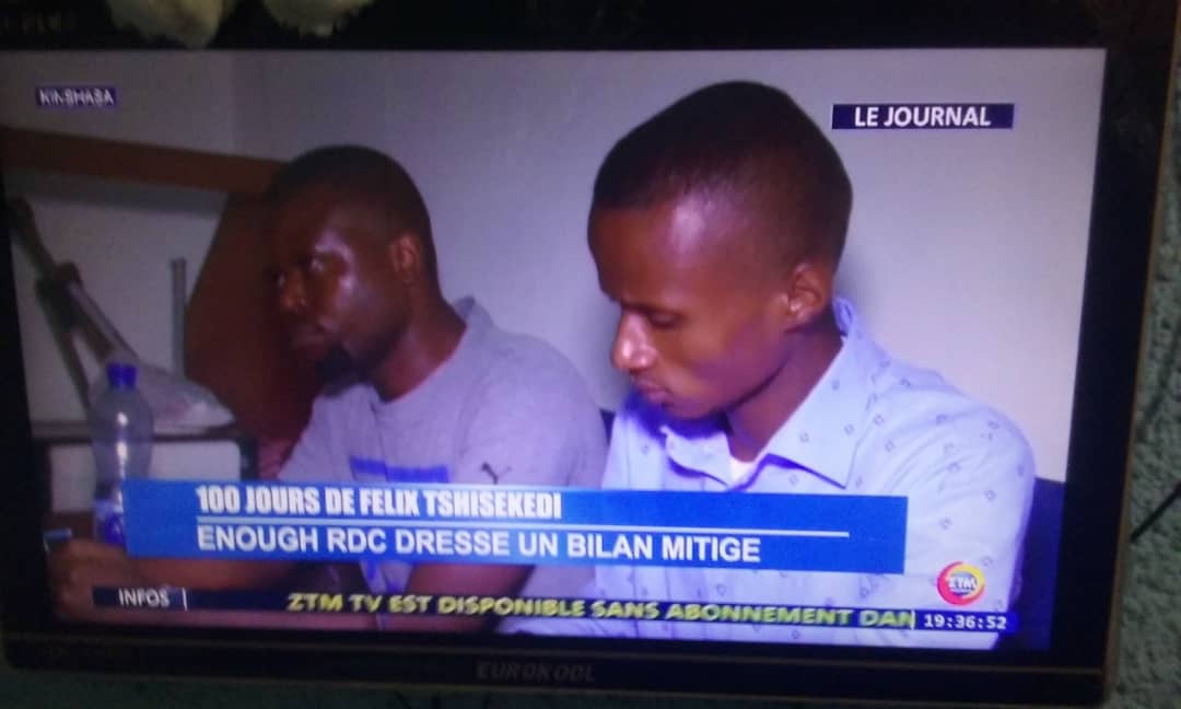 PerVis_P's tweet photo. Point de presse ENOUGH_RDC sur l'évaluation du Bilan de 100 jours du Président Félix Tshisekedi à la tête de la RDC à compter du 24 janvier jour de son investiture.
Suivez nous sur : #ZTM, #CMB_DIGI, #Canal_Futur, #Trinitas_FM, #Onerdc, #capsud_net, #times_cd https://t.co/UVwMqfme3k