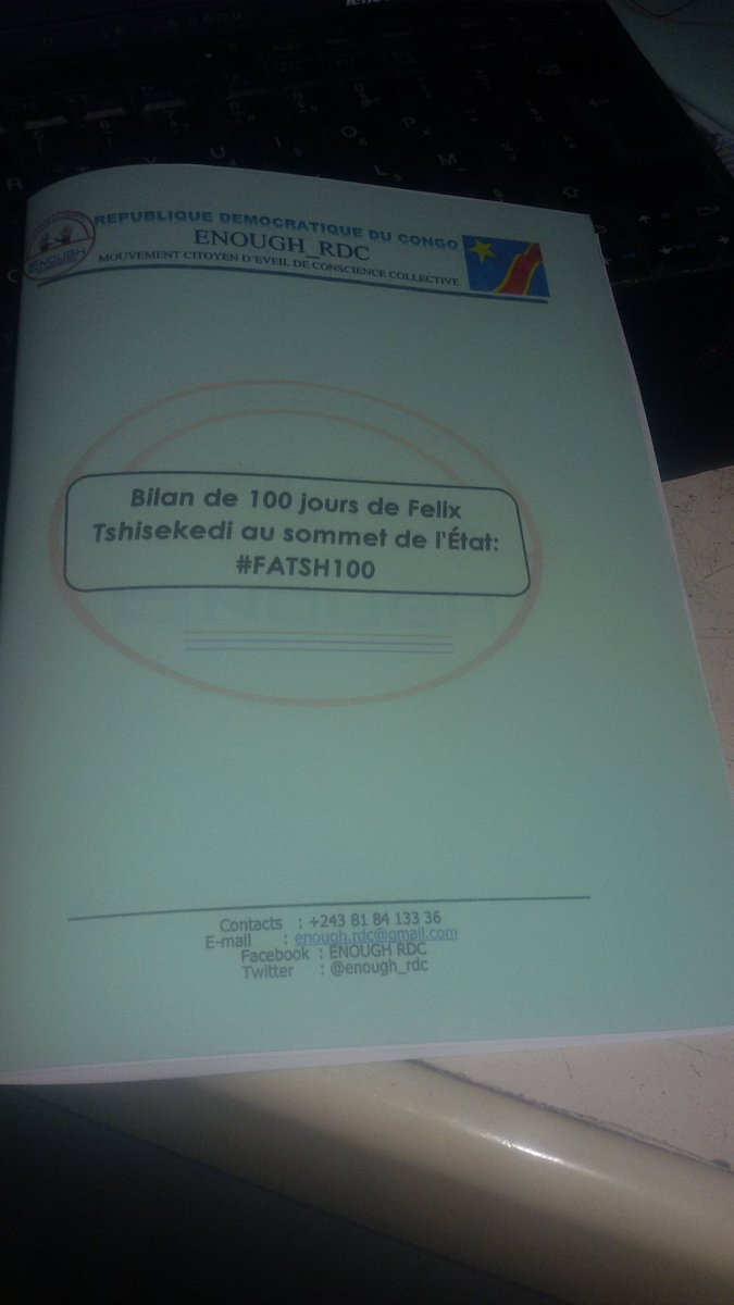 PerVis_P's tweet photo. Point de presse ENOUGH_RDC sur l'évaluation du Bilan de 100 jours du Président Félix Tshisekedi à la tête de la RDC à compter du 24 janvier jour de son investiture.
Suivez nous sur : #ZTM, #CMB_DIGI, #Canal_Futur, #Trinitas_FM, #Onerdc, #capsud_net, #times_cd https://t.co/UVwMqfme3k