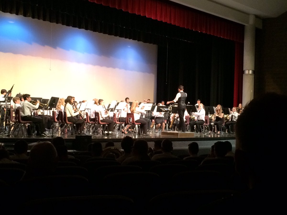 FalconSRMS's tweet photo. Wow!!! Could not be more impressed by the hard work and dedication of our musicians. Symphonic Band sounded fantastic! Thank you Mr. Weiben! Thank you SRMS musicians! What a great night! https://t.co/vF1UmtnvR1