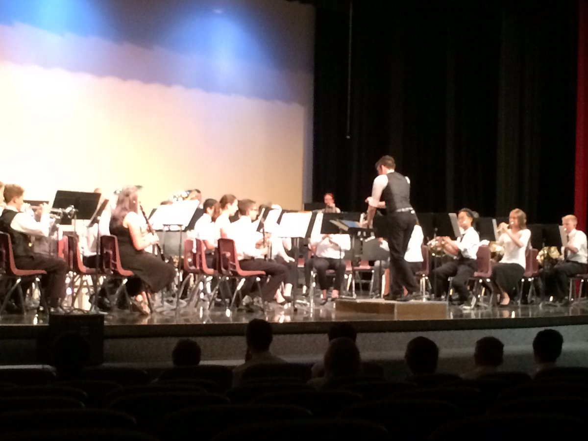 FalconSRMS's tweet photo. Wow!!! Could not be more impressed by the hard work and dedication of our musicians. Symphonic Band sounded fantastic! Thank you Mr. Weiben! Thank you SRMS musicians! What a great night! https://t.co/vF1UmtnvR1