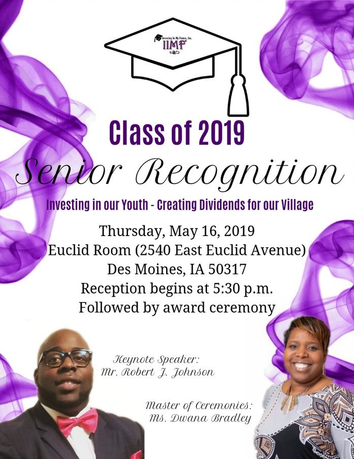 Have you RSVP’d to join us in celebrating the Class of 2019? 

Seniors, RSVP here: tfaforms.com/4689569

Investing In My Future Alumni, RSVP here: tfaforms.com/4689568

Members of our community, RSVP here: tfaforms.com/4689565