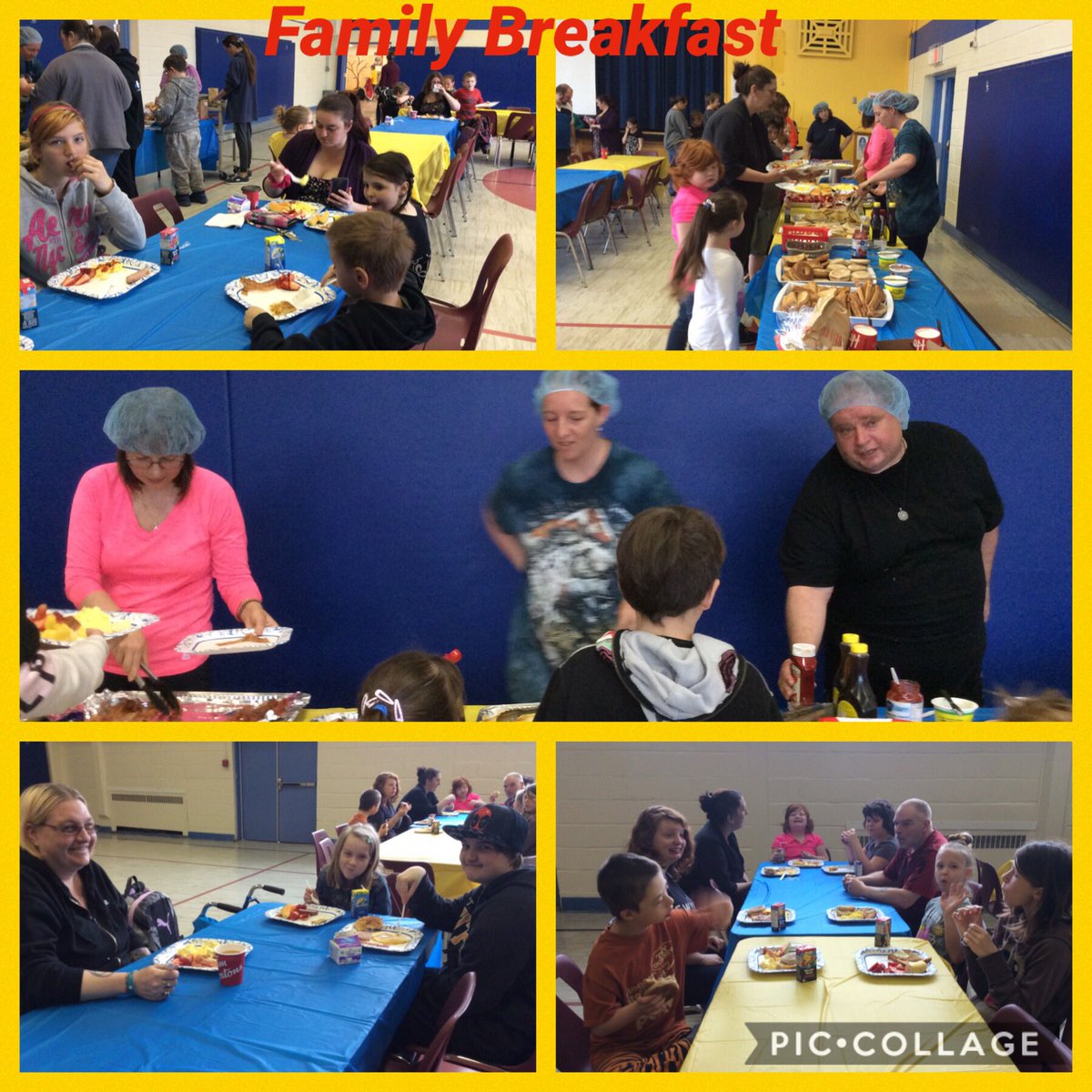 Day 2 of #CatholicEducationWeek2019 had us "Living in Community" at our annual Family Breakfast! Such a fun &amp; faith filled morning! A Huge  thank you to @CLTrentHighland <a href="/FoodForKidsCKL/">FoodForKidsCKL</a> #PVNCLeads #PVNCserves