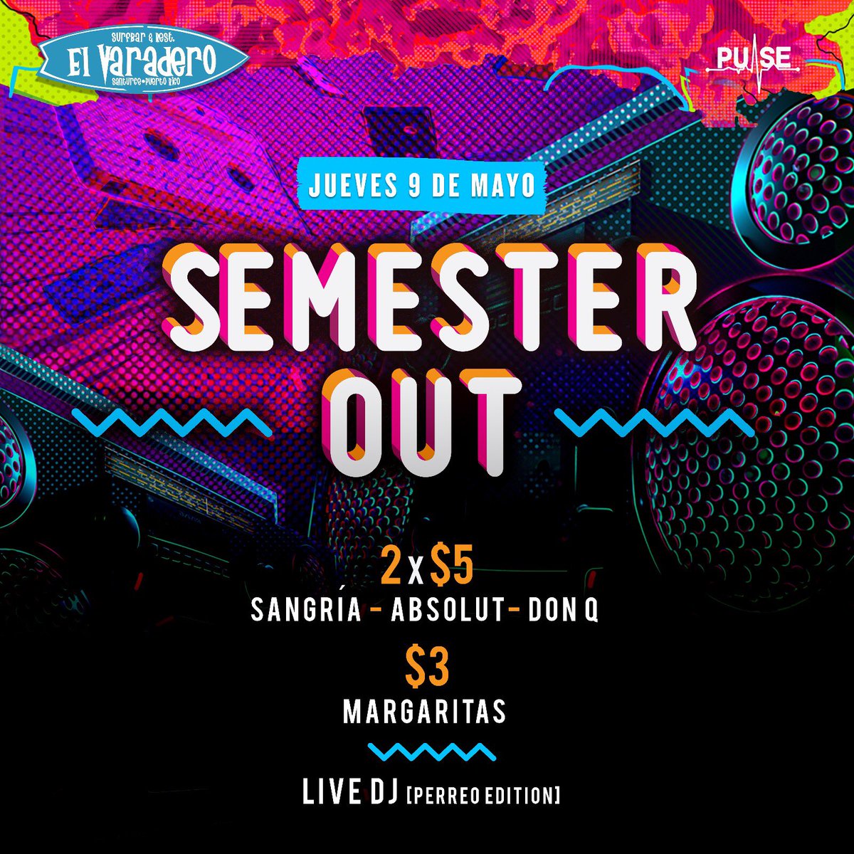 varaderosurfbar's tweet photo. PERREO EL JUEVES ! 🔥🕺🏽💃🏽 https://t.co/95HCL0nfRw