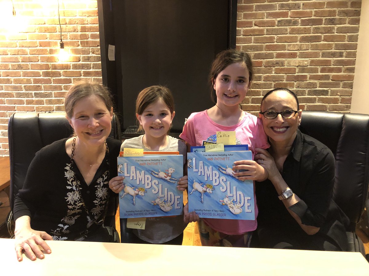 Thank you <a href="/RobinPGlasser/">robin glasser</a> and @unlikely__story for an amazing evening! #lambslide