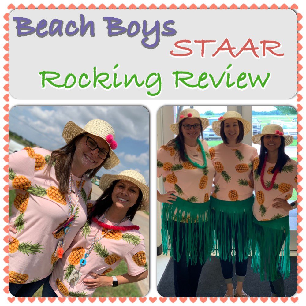 aneighbors33's tweet photo. We emphasized the BEACH in Beach Boys for the @lead4ward Rocking Review today @CISDMartin #6thGradeSquad #CharacterIsBlackAndGold @MsEscobedo6th @mrs_helms311 https://t.co/Wf7MokAMA7