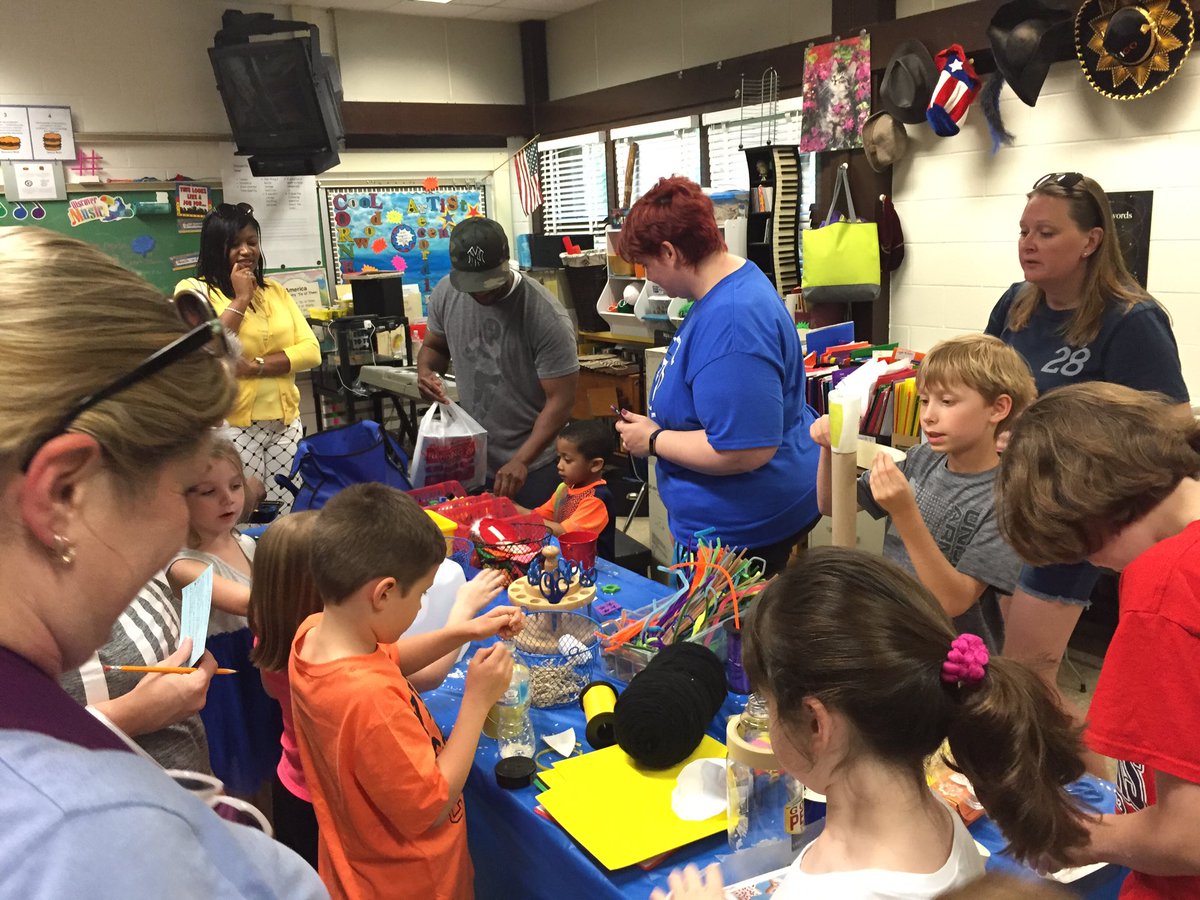 FortkampBre's tweet photo. STEAM Night was a success! Thnx @SOMusicalMoss for organizing the cool Science of Sound activity! @BCPSSci @BCPSMusic https://t.co/o3OsWiWkG7
