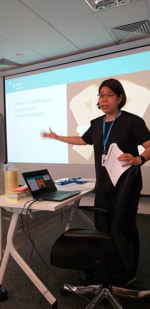 UNU_IIGH's tweet image. @ShiangCheng on weighing the suitability of #ImplementationStrategy -- using #TheoryOfChange to dev complex #healthimplementation. @UNU_IIGH  @KKMPutrajaya @TDRnews #IRworkshop #ImplementationResearch