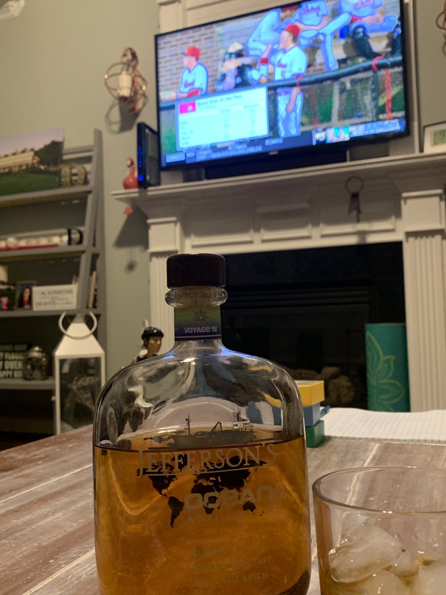 derek_deyoung's tweet photo. Although my favorite card may have moved on, when the @LouisvilleBSB are on real TV for a top 5 match up; I drink Kentucky bourbon! #deyoungproblems @espn https://t.co/O58zrRARpW