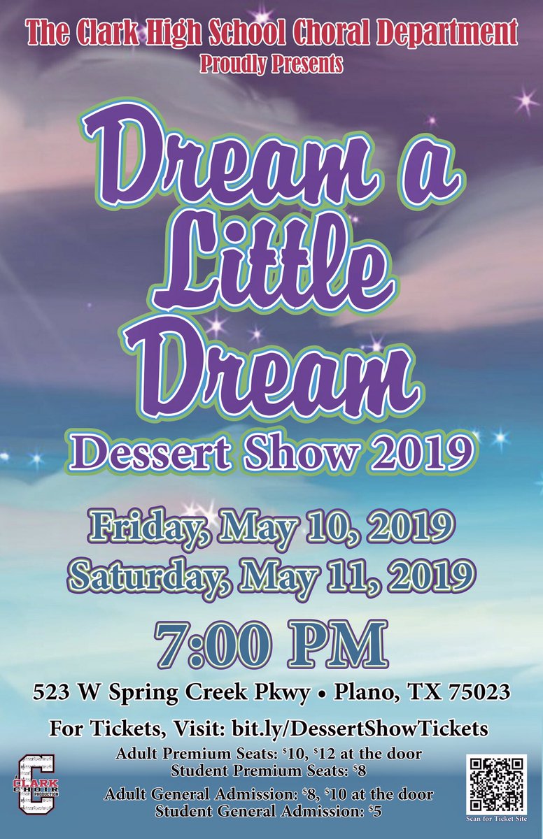 Have you gotten your tickets for our biggest show of the year yet?!?! There’s still time to get the best seats in the house! bit.ly/DessertShowTic…