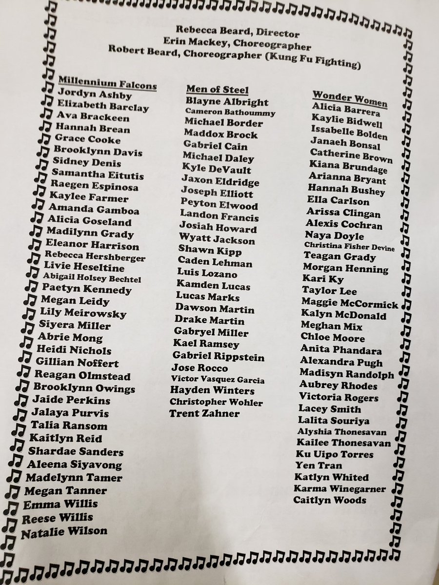 EducatorTPorter's tweet photo. Tremendous #FalconTALENT on these pages! #2019Falconvarietyshow https://t.co/QON4tstUhM