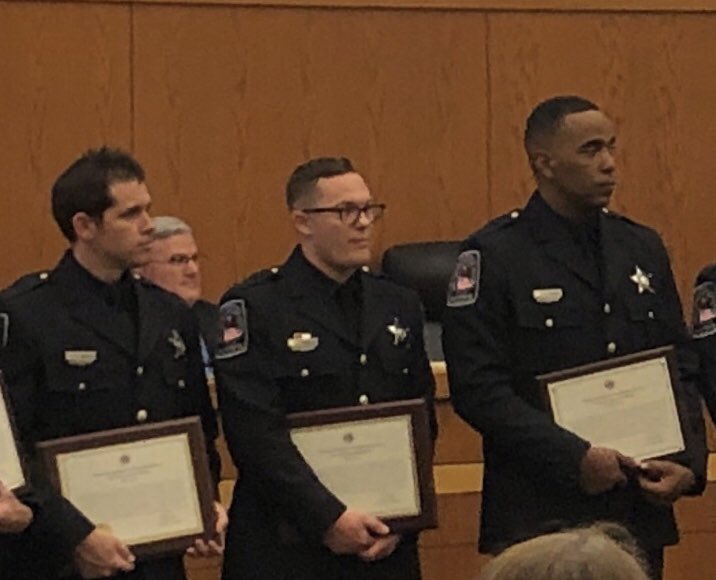 dave_shutters's tweet photo. D155’s SRO and other CLPD officers being recognized for their outstanding service serving the community and their investigation skills for the A.J. case. ⁦@McHenrySheriff⁩ ⁦@CrystalLakePD⁩ ⁦@CHSD155⁩ https://t.co/ZwX3XAYGmD
