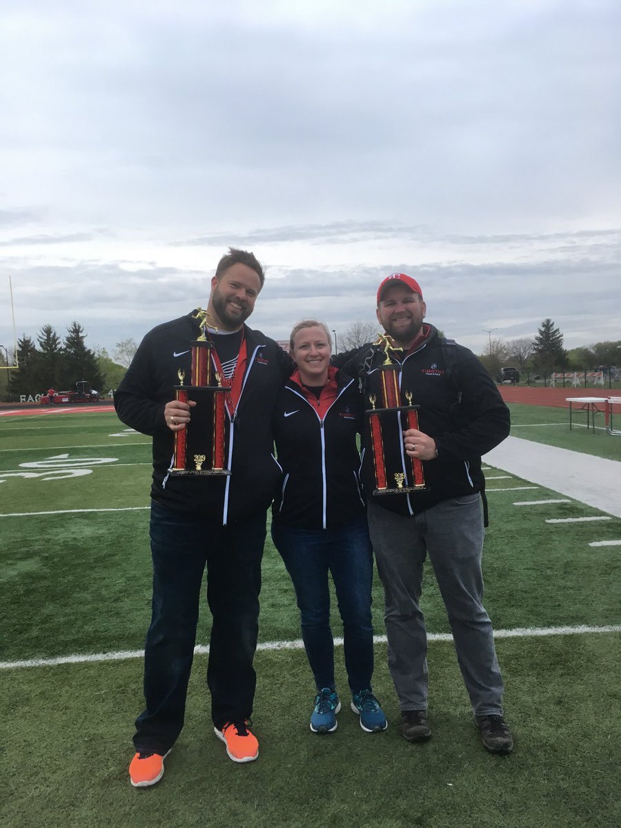 Coachlegrand's tweet photo. .⁦@TCSAthletics⁩ congrats to TC middle school boys and girls track teams and coaches. They both placed in 1st place at conference track meet! #TCPRIDE #champs https://t.co/rMaLEMQ0rE