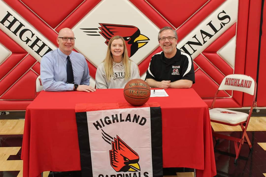WesternWBB's tweet photo. Forgot to tweet last month about about Madalyn Drury of Highland HS joining the Cavalier family! #together https://t.co/wSRbaRuaXS