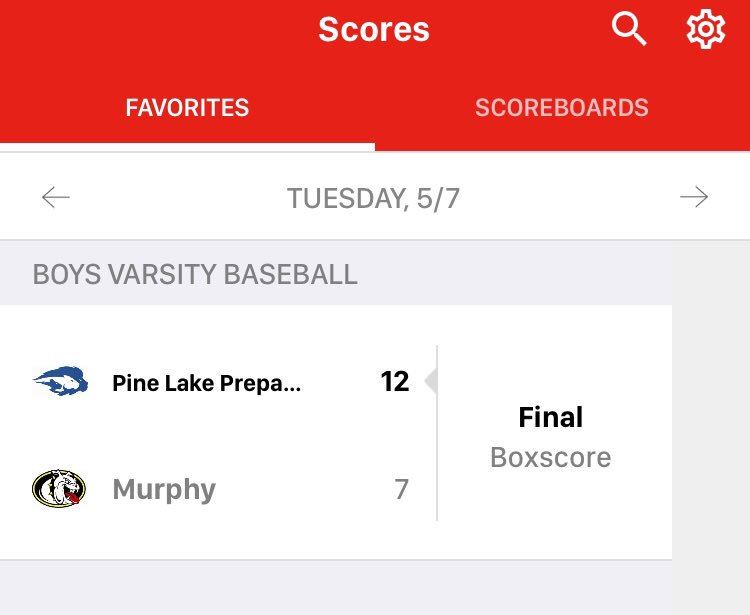 Pine Lake Baseball (@plpbaseball) on Twitter photo Pine Lake upsets defending state champs Murphy in the first round of state playoffs behind another fantastic outing by Nathan Smith! On to round 2 against Polk County!
Oh and <a href="/IMPACTBASEBALL_/">Impact Baseball</a>, thanks for not picking us in your predictions🤗 Pine Lake upsets defending state champs Murphy in the first round of state playoffs behind another fantastic outing by Nathan Smith! On to round 2 against Polk County!
Oh and <a href="/IMPACTBASEBALL_/">Impact Baseball</a>, thanks for not picking us in your predictions🤗