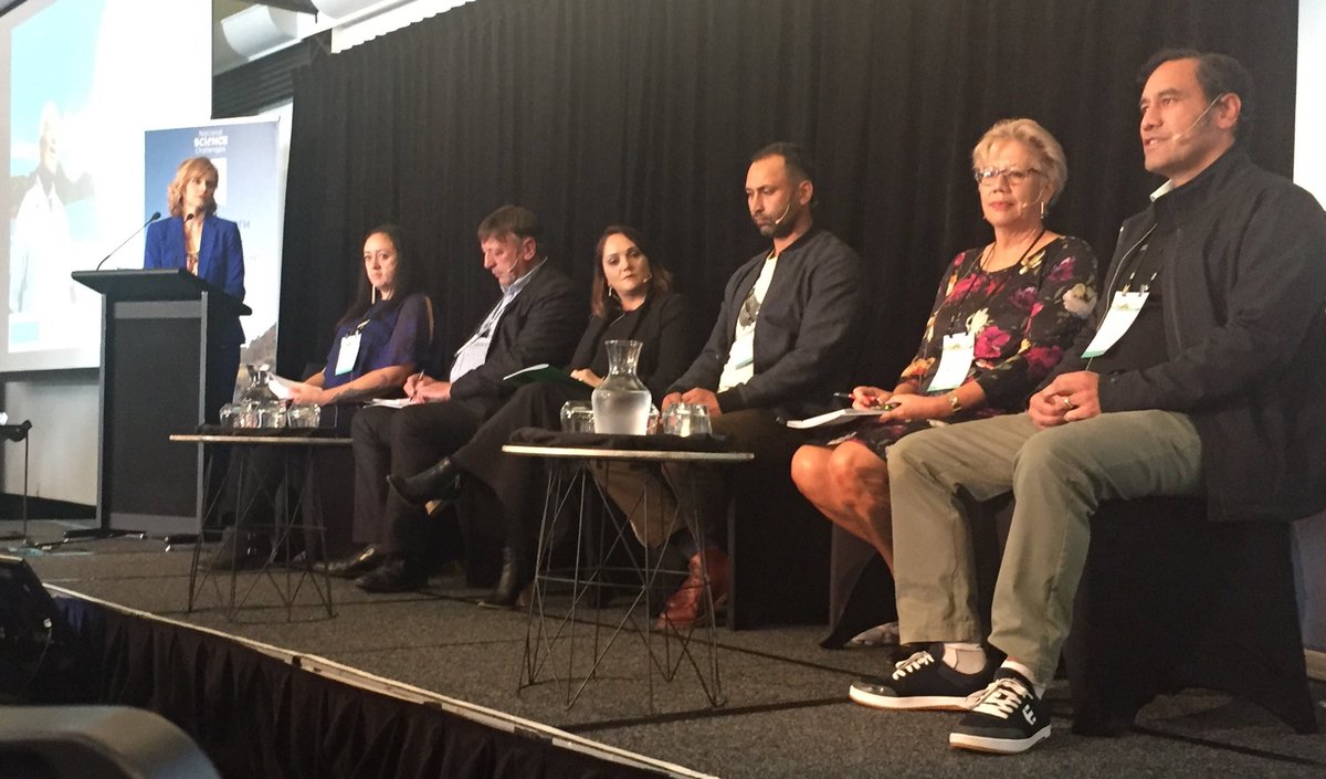 TroyBaisden's tweet photo. After lunch โฆ@DeepSouth_NZโฉ panel: Kei Aku Ringa Taku ฤpลpล, hosted by โฆ@Mihi_Forbesโฉ #changingwithourclimate #kiaurutau https://t.co/ZIhyJDRurx