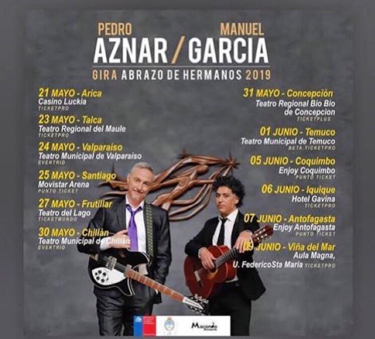 Pedro_Aznar's tweet photo. Este viernes, a las 20.30, Pedro y @manugarpez harán una escucha exclusiva del nuevo disco #AbrazoDeHermanos por el facebook live de Pedro! L@s esperamos! https://t.co/eGcGbt7lSC
