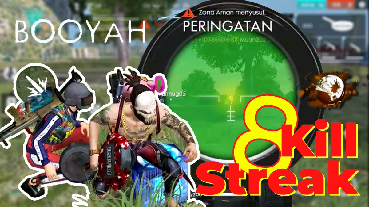 rhizzky's tweet photo. Puasa gini sambil nunggu buka puasa malah dapat BOOYAH! haha.. 😁 lanjut main #FreeFire 
https://t.co/83VwSVrd7R

#Garenafreefire #battleground #BATTLEGROUNDFREEFIRE #Freefireindonesia #Freefireworld #mobilegame #gameandroid #gameplay  #BattleRoyale https://t.co/KkBUQ2usuF