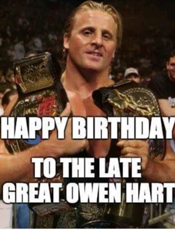 Happy birthday Owen Hart 