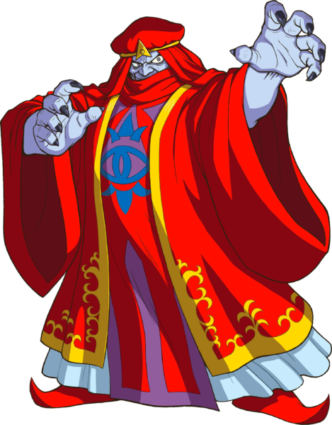 Ganondorf Palette Swap #1: "Agahnim"
The Legend of Zelda: A Link to the Past (1991)