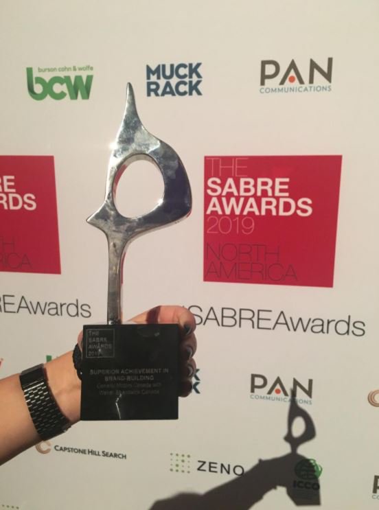 WeberShandwick's tweet photo. In partnership with client @buickcanada, we created the ultimate #BuickStyle driving shoe. Proud to see our Canadian team win the SABRE award for Superior Achievement in Brand-Building! #SABREAwards https://t.co/OSccsUvDio