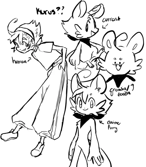 And here are other ways I draw her LOL 
