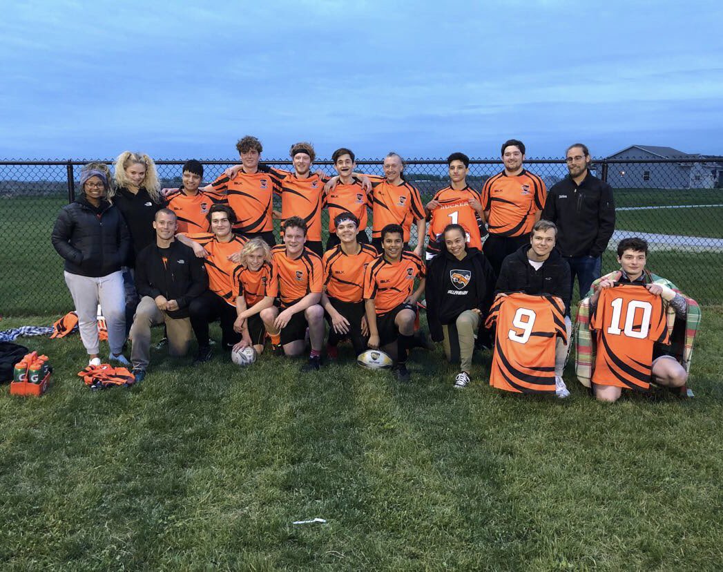 WDMvalleyrugby's tweet photo. Valley 2019 Spring Rugby. We are missing some players in this picture but thanks for being with us in spirit tonight!🏉 https://t.co/f5wIUC1LMc