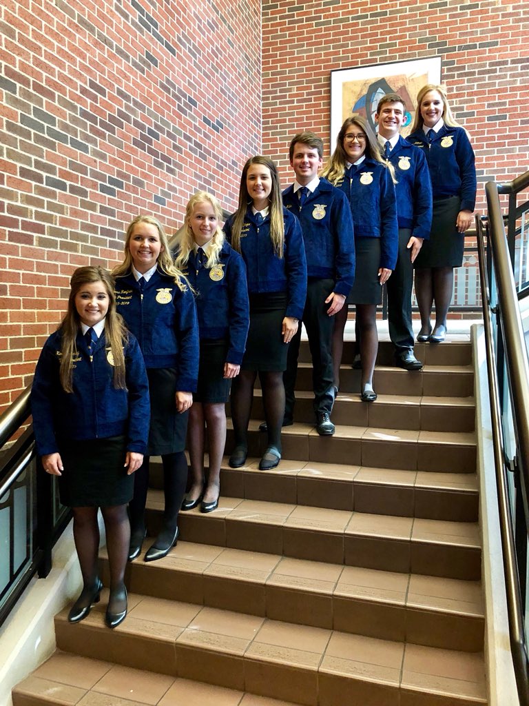 areavffa's tweet photo. Hey Area V! There is only SIX days left until Area convention and the officers can’t wait to see everyone again! Congrats to everyone on all of their accomplishments this year. Keep up the good work and finish strong!
-Keara Renfroe, District VI https://t.co/5pK1gfEMzt