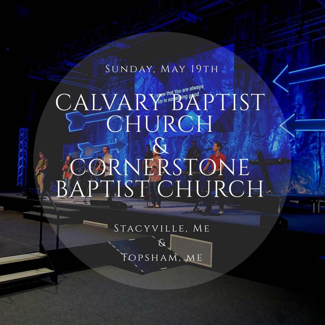 WOLRevive's tweet photo. Next Sunday, May 19th, we close out our traveling portion of the year in the great state of Maine! Join us at Calvary Baptist Church in Stacyville, Sunday morning; or Cornerstone Baptist Church in Topsham, Sunday evening! 
*Times TBA* https://t.co/LVjXgNi82M