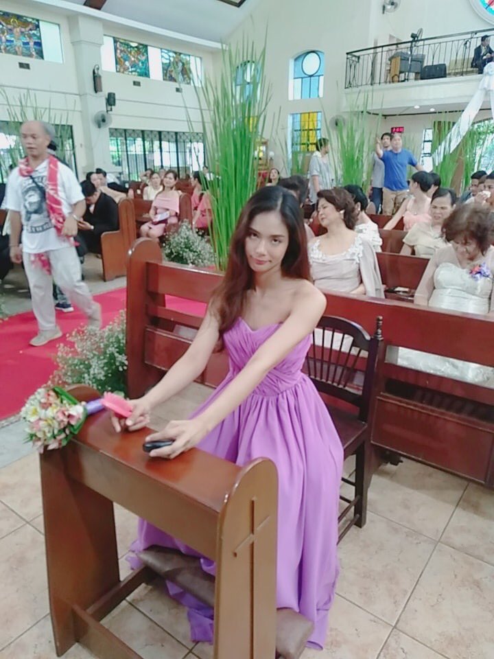 devonandjason's tweet photo. Taping day. 💜 12 days to go until Devon’s birthday and world premiere of #DahilSaPagIbig 💕 #DevonSeron https://t.co/XHmPvvZQUu