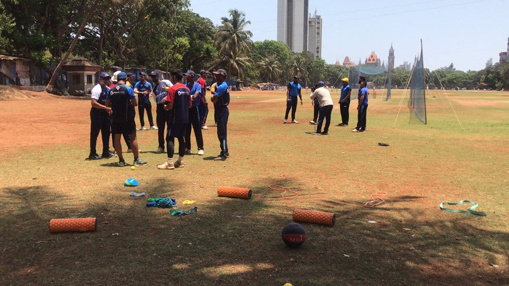 NMumbaiPanthers's tweet photo. Training gear check, players check, nets check! All set for the first training session of #Season2 @T20Mumbai #HouDeDanga https://t.co/sjEn1o5zo5
