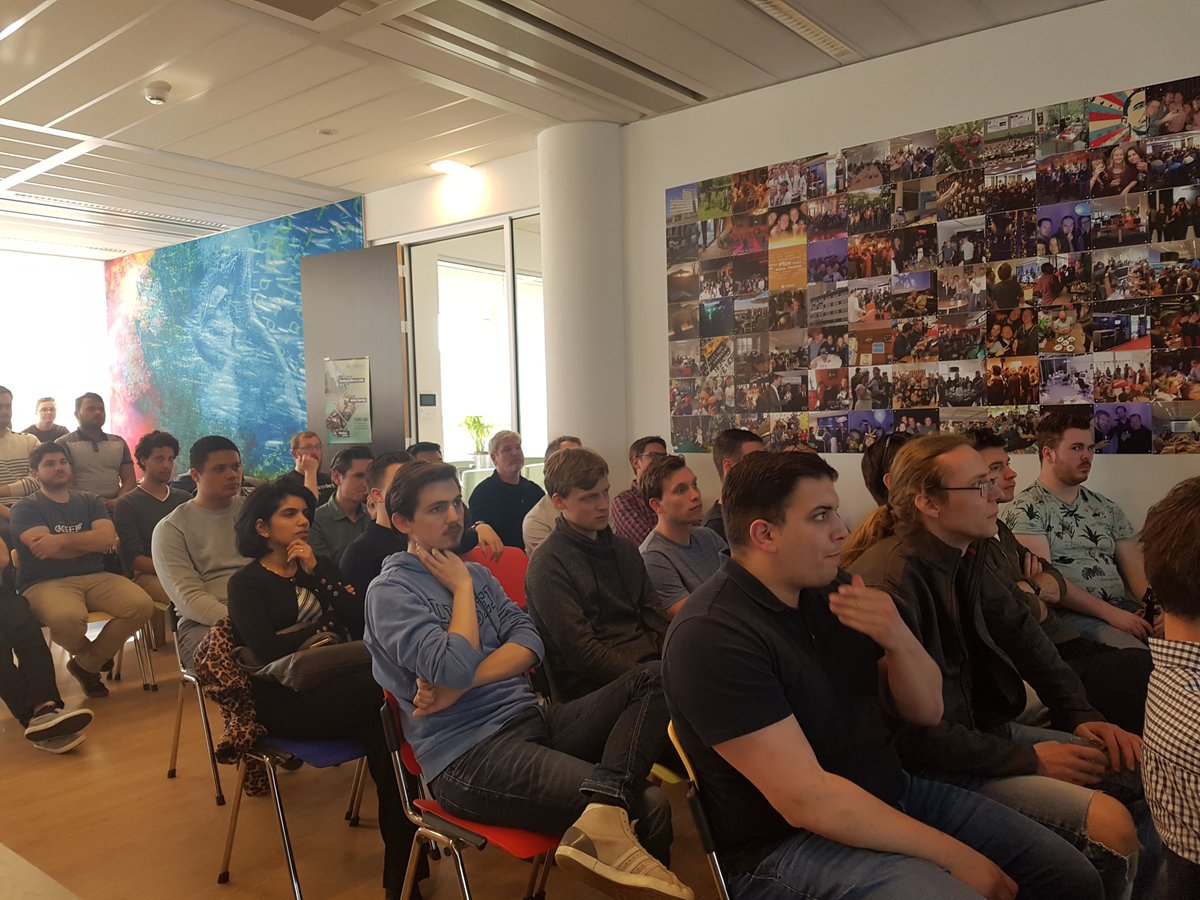 Yesterday we had a great night hosting the Eindhoven Developers Meetup. With talks from @rensvoogt <a href="/farhadi/">Ali Farhadi</a> and <a href="/fullstaq/">Fullstaq</a> ’s Fabian