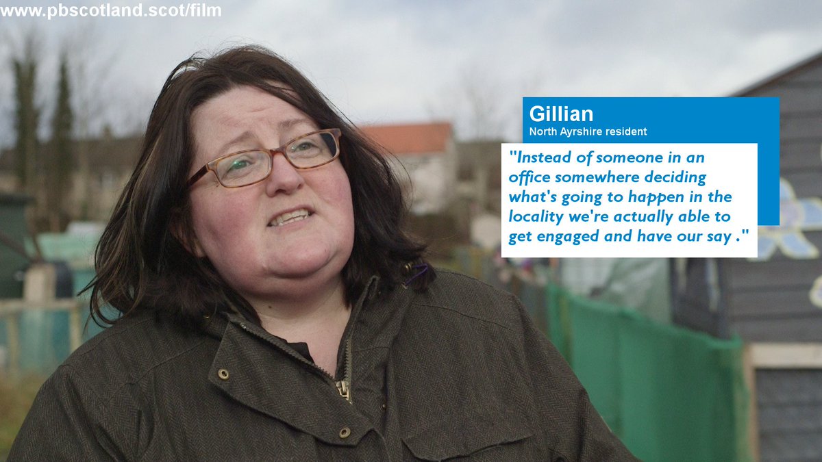 pb_scotland's tweet photo. Gillian, North Ayshire resident on why she got involved in participatory budgeting. https://t.co/PAlwdvinTT #MainstreamPB https://t.co/ctxhdNcD9f