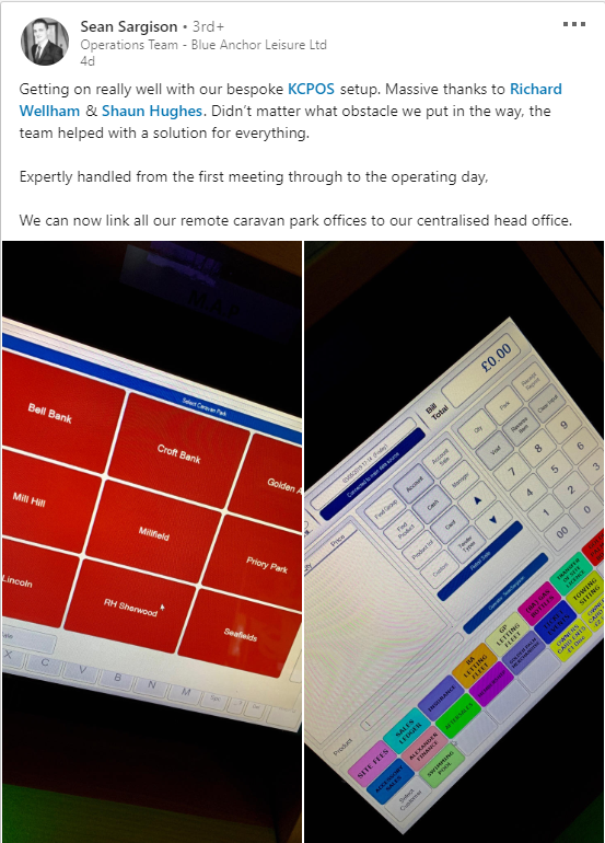 KAMComputers's tweet image. Well done to our sister company @HBPSystems for this excellent customer feedback on #KCPOS. 

Are you interested in a fully integrated EPOS solution for your business? 
kamarin.co.uk/epos-solutions/

#KCSolutions #EPOS #Integration #TillSolutions #BusinessSolutions #Automation