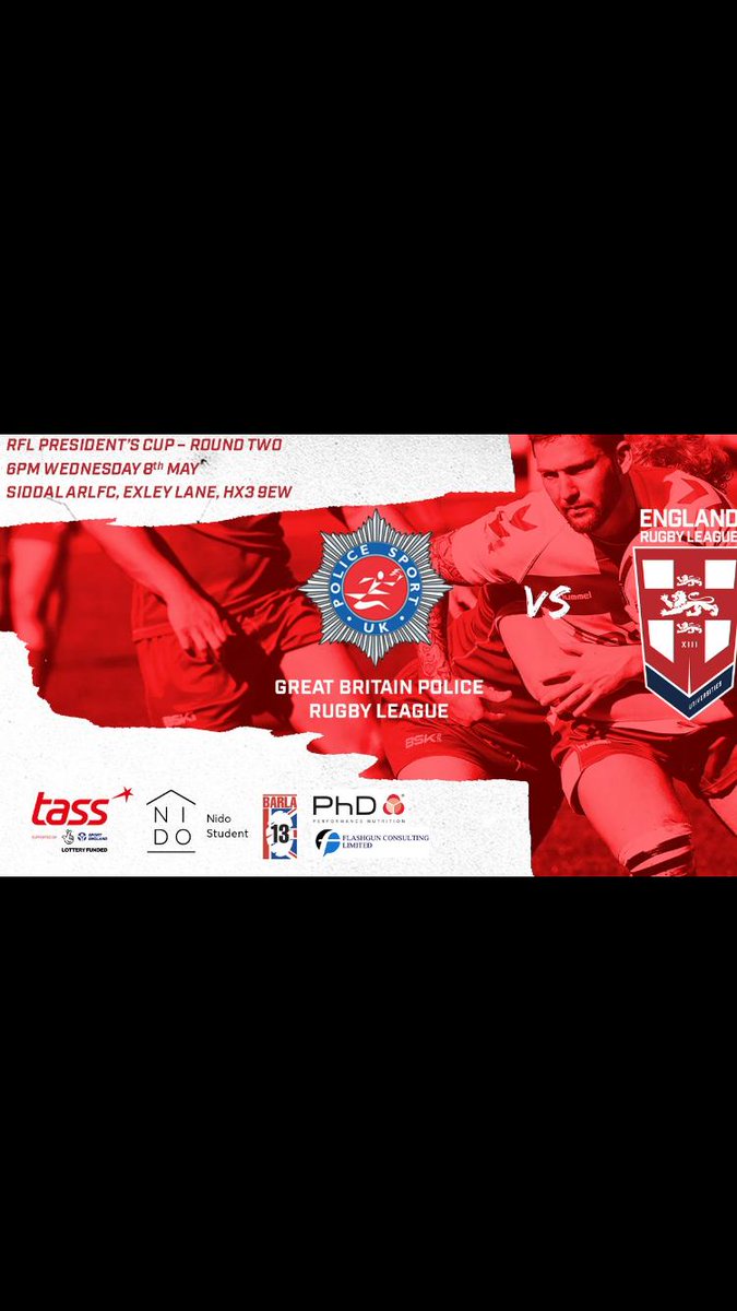Great Britain Police Rugby League Association tweet media