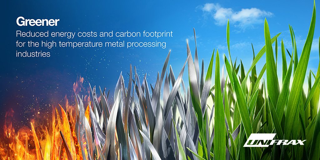 Unifrax's tweet photo. If a customer requested a reduced embodied carbon product, could you respond? Read about the factors driving a greener metals industry in our eBook, "Reducing Energy Use for a Greener Ferrous and Non-Ferrous Metals Industry." Download https://t.co/qNVllo2zyB #Thermprocess2019 https://t.co/kazqFqiw2T