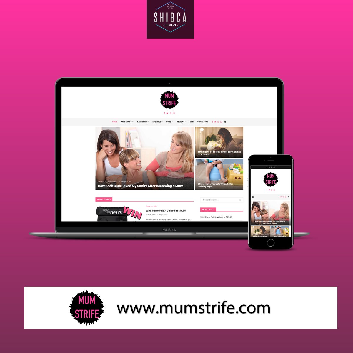 ShibcaDesign's tweet image. We had the pleasure working recently with @mumstrife. Creating a blog website with daily articles dedicated to everyday Mum Life from hacks, stories and news for perfectly imperfect mums.

Visit the website we created @ MumStrife.com