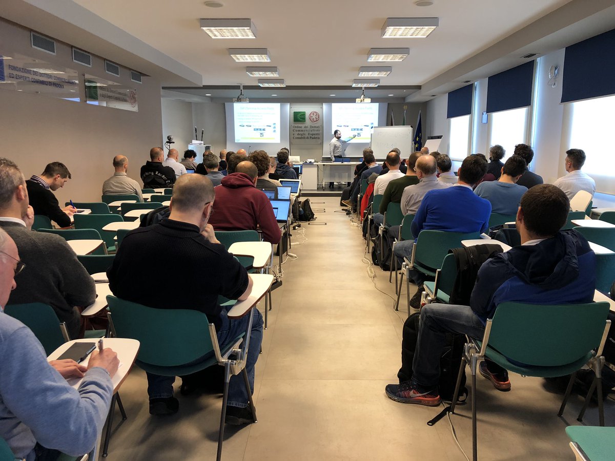 Training Day just started at #ntopConf Italia 2019 <a href="/ntop_org/">ntop</a>