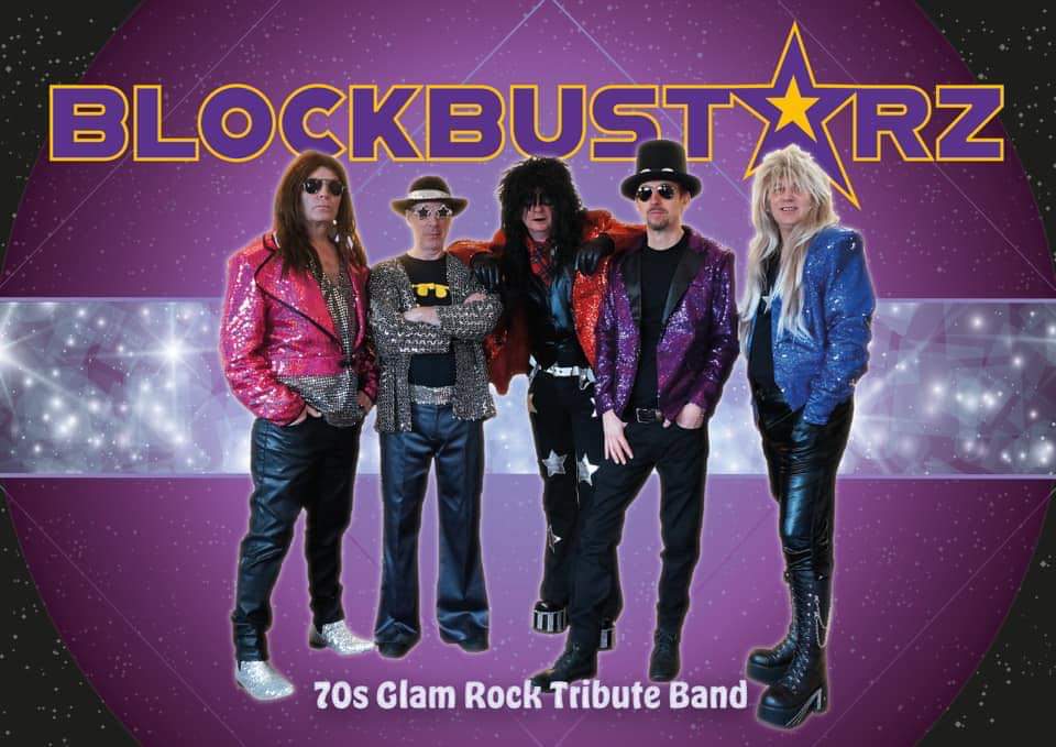 Introducing Blockbustarz 70s Glam Rock Tribute Band.
⭐⚡⭐
#Blockbustarz #70sGlamRock