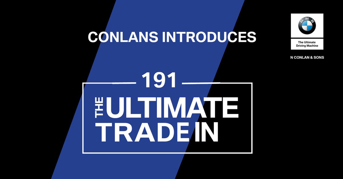 conlansbmw's tweet photo. ๐ We Want Your Old BMW๐
Calling 141,142,151,152,161 & 162. ** Get unbeatable trade in value + trade up to 191. Call us today Naas 045-409100 or Limerick 061-422600.
#bmw #conlans #kildare #tradeinbmw #ultimatetradein https://t.co/bsPNQiTXdK