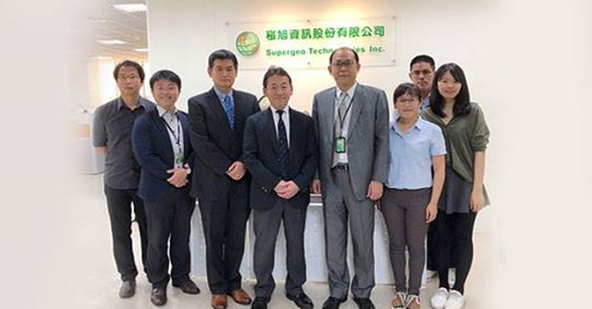 SupergeoTek's tweet photo. Supergeo met with the general manager of Magellan Systems Japan (MSJ) - Mr.Nobuhiro Kishimoto from Japan this month. MSJ is impressed by the rapid development of GIS technology in Taiwan, especially for the application in the field of smart agriculture.

https://t.co/G6v00QopPF https://t.co/0MfPm7zJFc