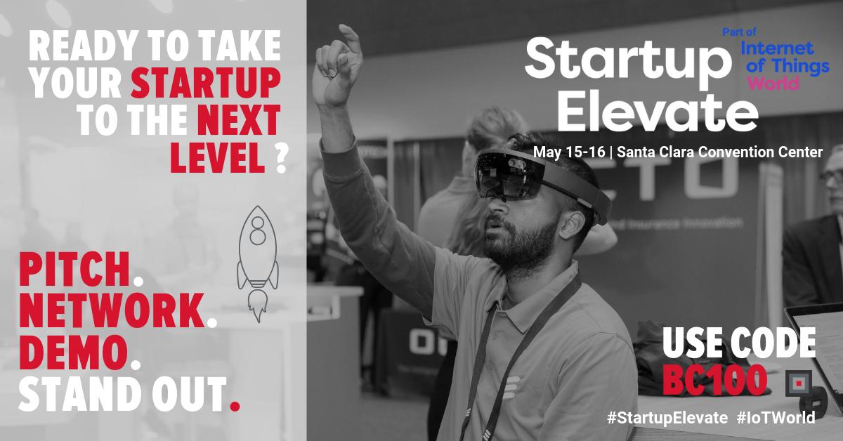 Are you really ready for investment? Find out with <a href="/nevilletarapore/">NevilleTaraporewalla</a> president <a href="/BrandCapital1/">Brand Capital</a>. Join @Startup_Elevate <a href="/IoTWorldSeries/">IoTWorldSeries</a>. Pitch to VCs &amp; network with industry titans. Use code BC100 &amp; get $100 off your startup pack <a href="/startupindia/">Startup India</a> <a href="/CGISFO/">India in SF</a> Book now!bit.ly/2WBa04B