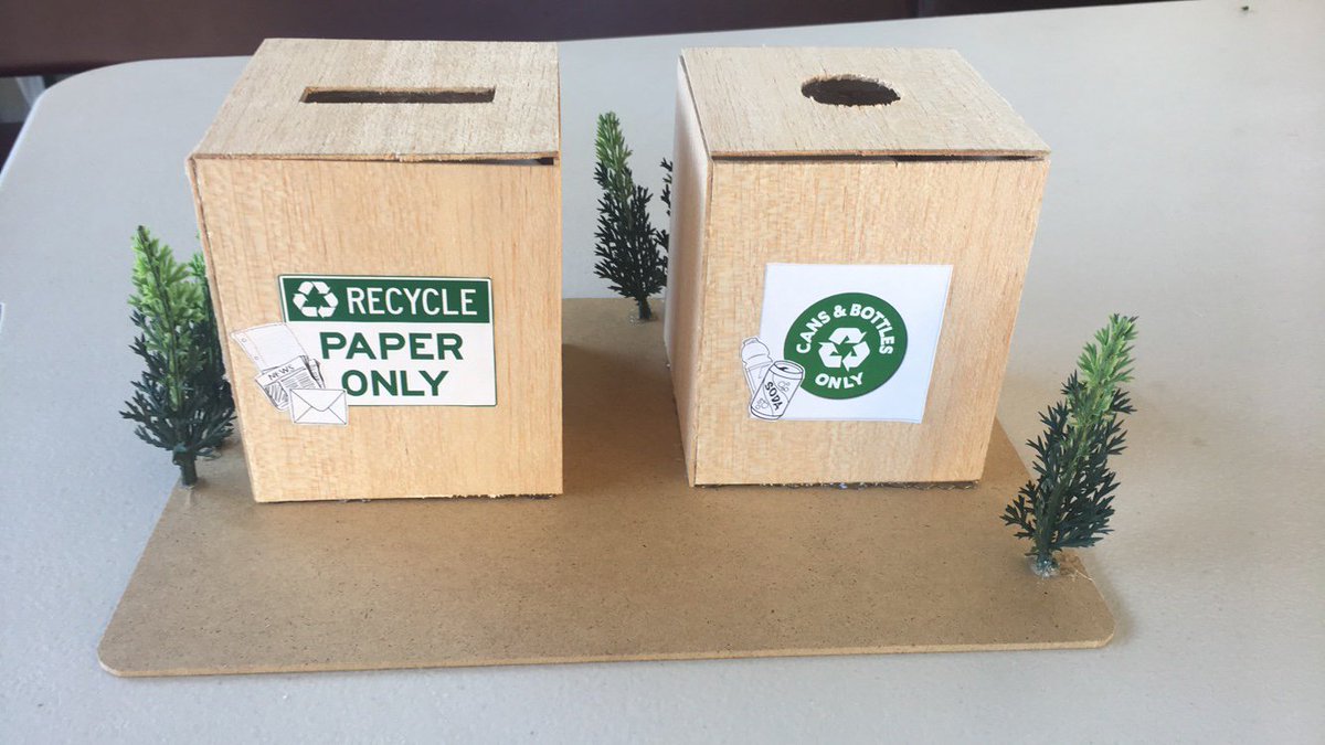 AndrinaShemoon's tweet photo. A resource I designed for my science presentation to encourage recycling and to teach students about the Material World #ACUedu_p https://t.co/bP9eSL6cdB