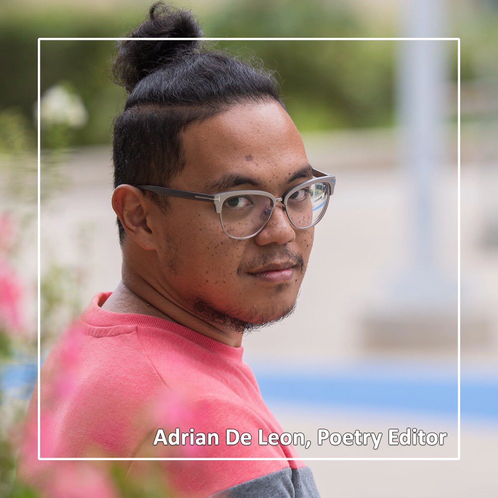 feelways's tweet photo. Meet the poetry editor of #FEELWAYS. 

Adrian De Leon [@aadeleon] is an Abagatan (Southern) Ilokano writer and educator from Manila by way of Scarborough. 1/2 https://t.co/mCt8QtHbXM